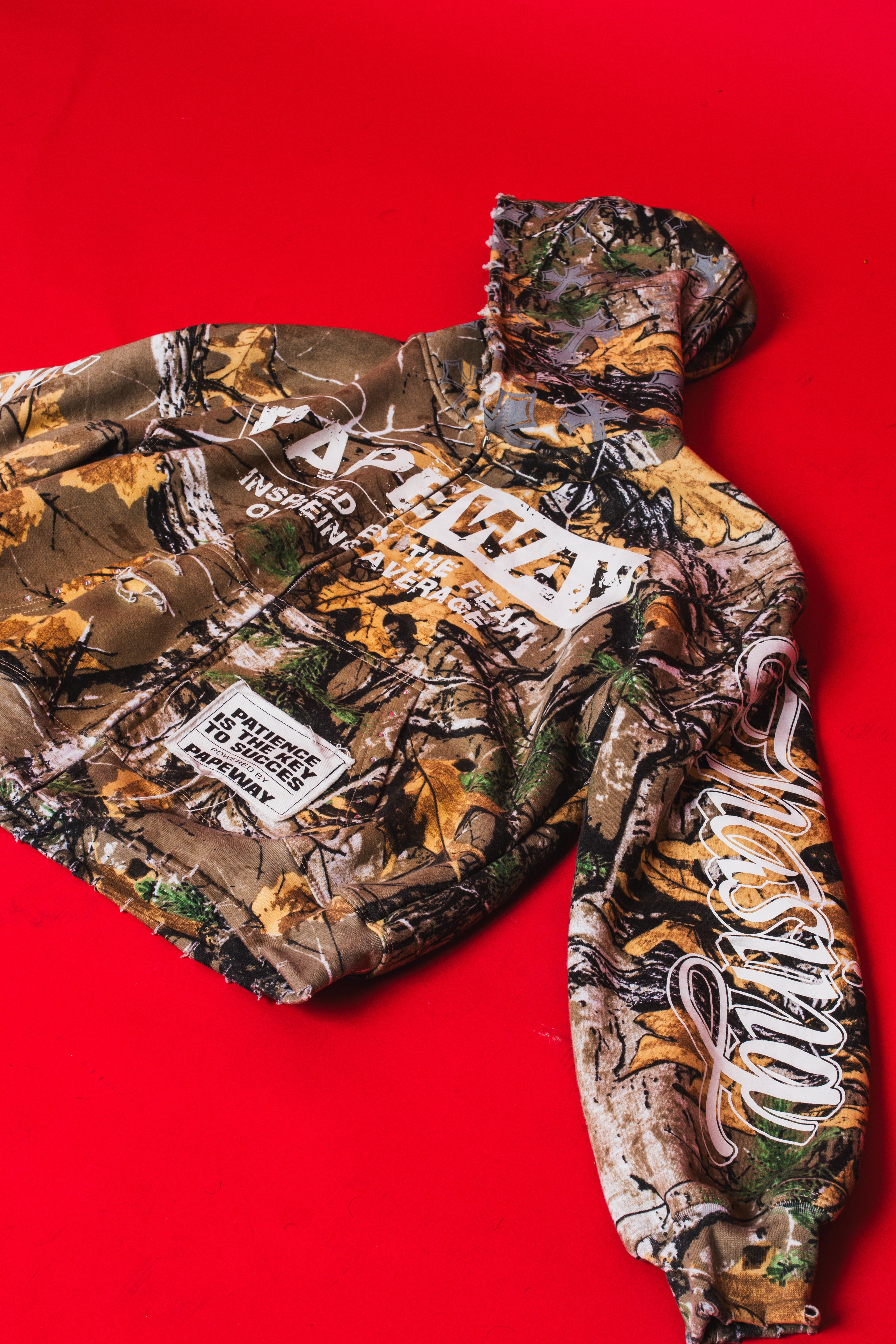 Camo “Dream Chasers” Zip-Up