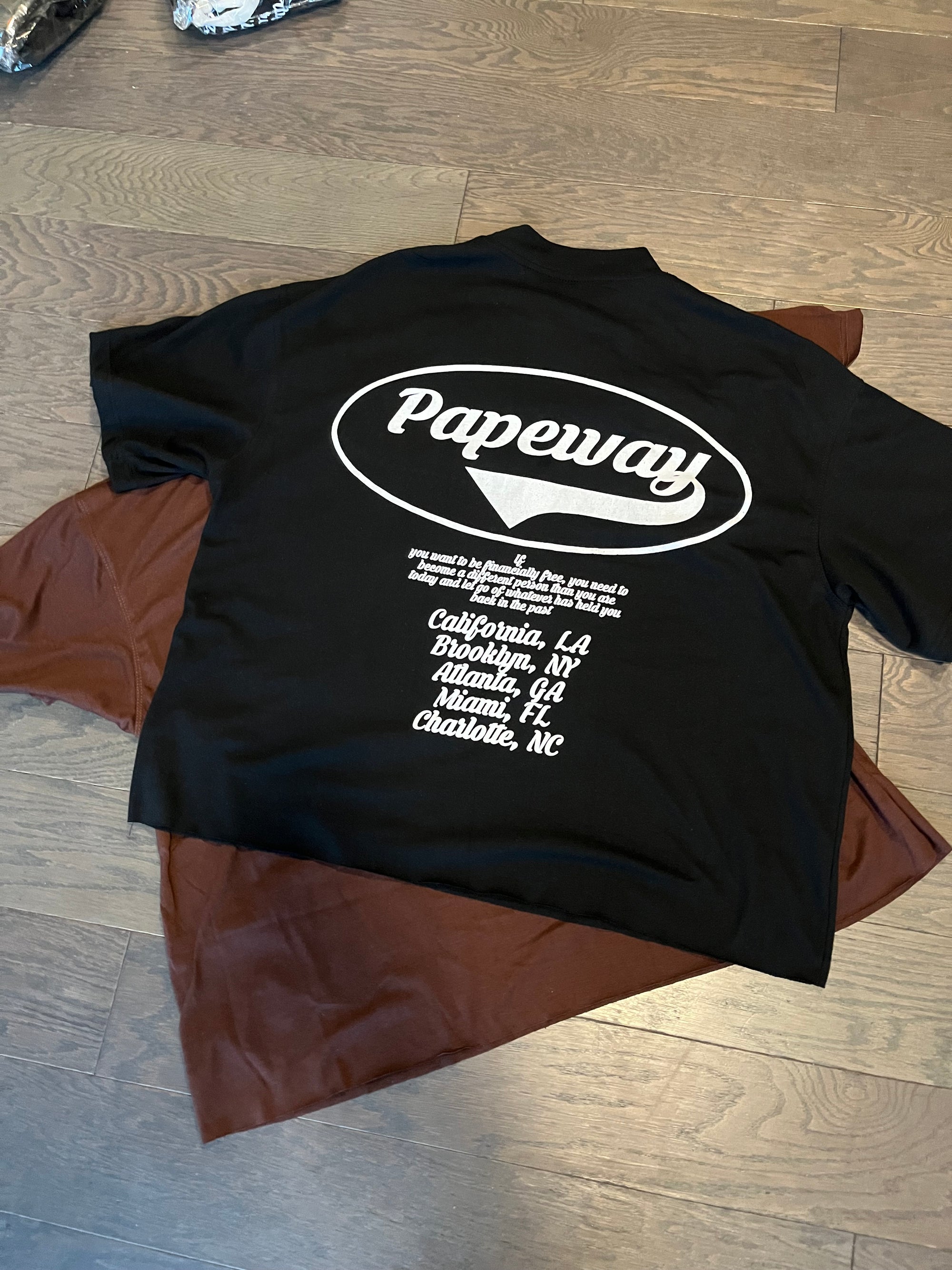 Black “Destination” Tee