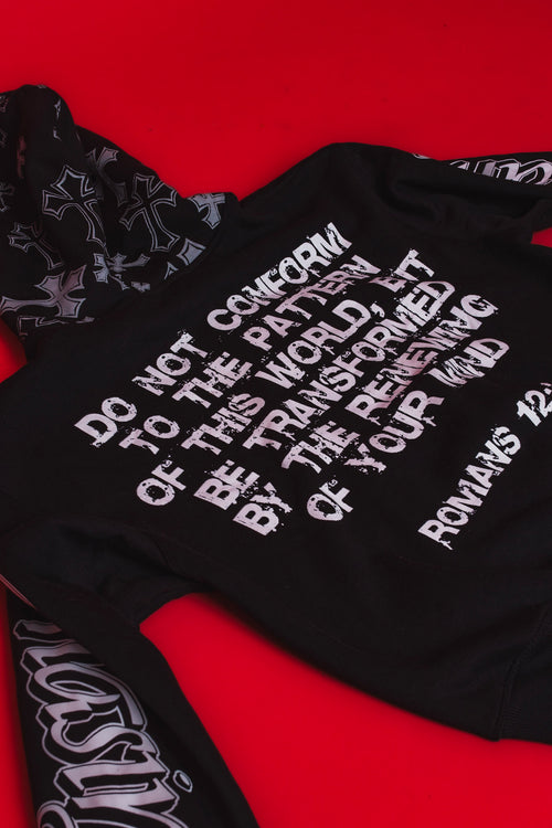 Black “Dream Chasers” Zip-Up