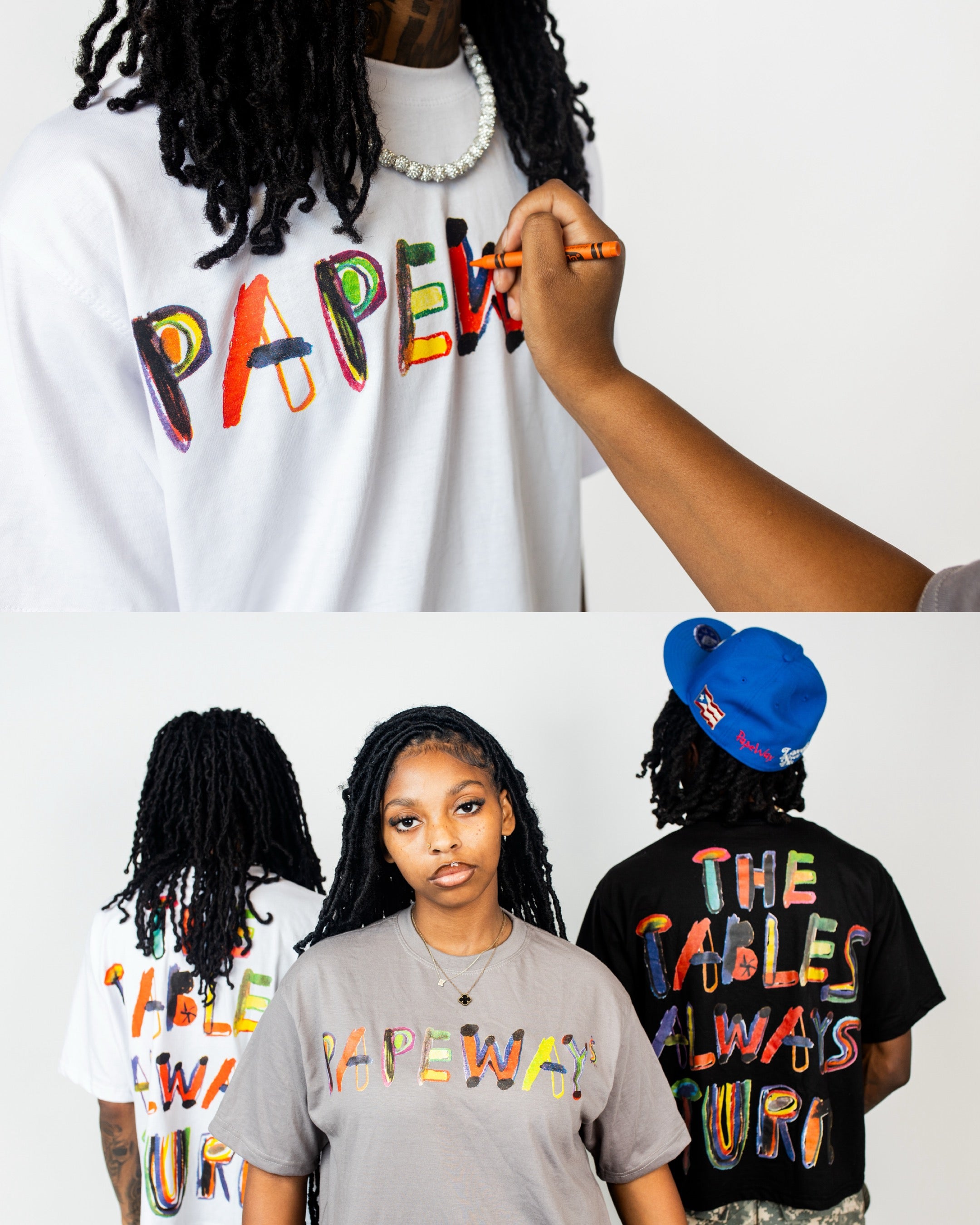 Papeway “Crayola Doodle” Tees