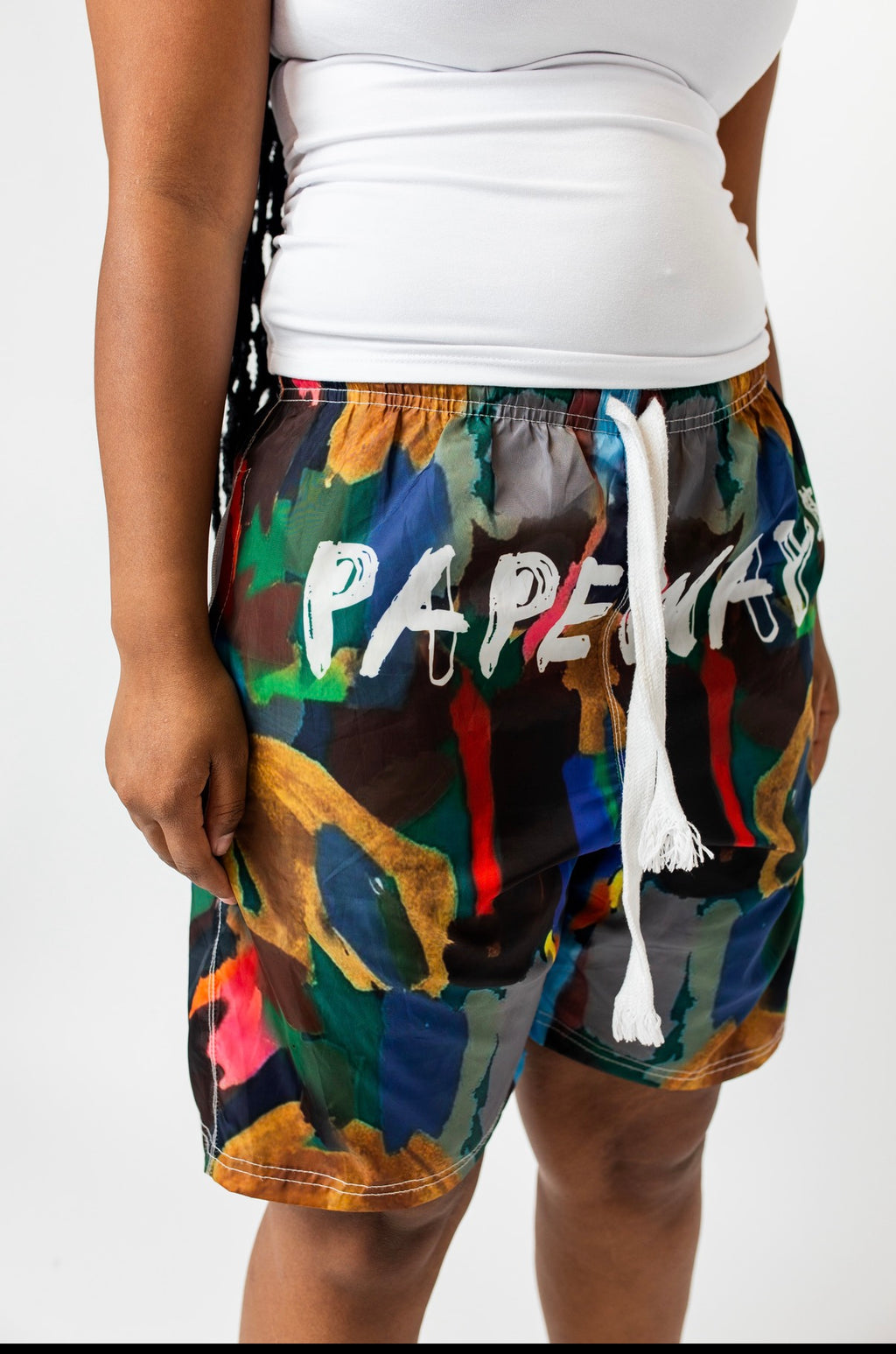 Papeway “Crayola Doodle” Nylon Shorts