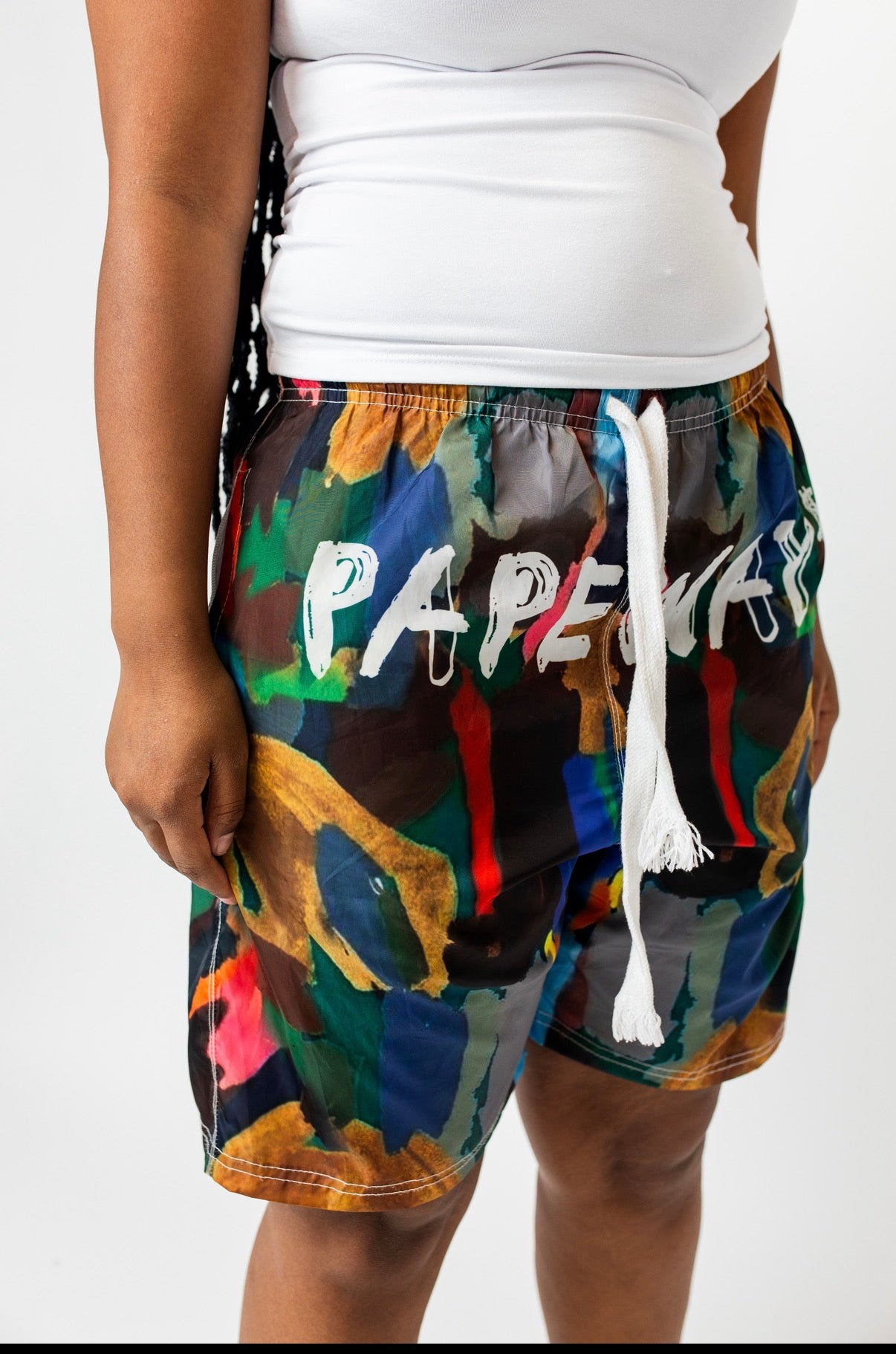 Papeway “Crayola Doodle” Nylon Shorts